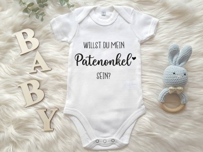 Baby-Body "Antrag Patenonkel" - 1