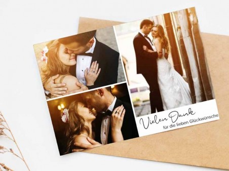 Danksagung Hochzeit - 1